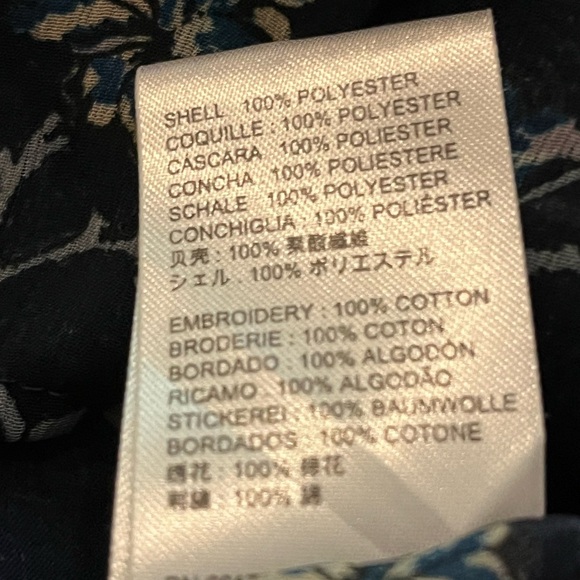 free people keeping up with kara *BLUE** boho flowy oversized dress tunic - Picture 10 of 10